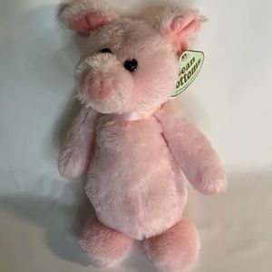 The bearington collection bear bottoms plush pig stuffed animal nwt